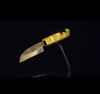 Image 3 of 75 Utility knife san-mai wrought iron