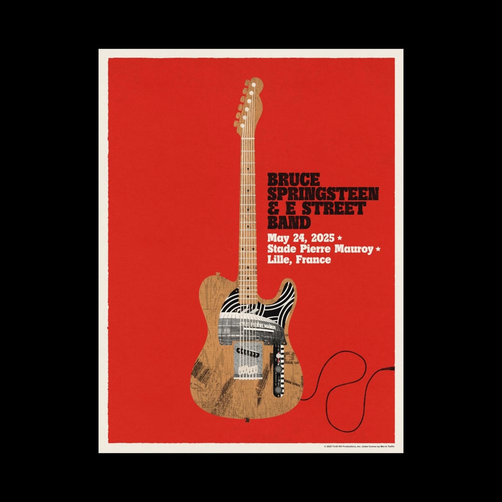 Image of Pre Order - Springsteen 2025  May 24 Lille France