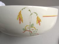 Image 9 of Vintage Royal Doulton 'Moritz' Bowl with Handles and Lid, 1930s Art Deco Pottery 