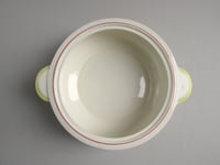 Image 6 of Vintage Royal Doulton 'Moritz' Bowl with Handles and Lid, 1930s Art Deco Pottery 
