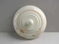 Image 7 of Vintage Royal Doulton 'Moritz' Bowl with Handles and Lid, 1930s Art Deco Pottery 