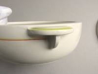 Image 13 of Vintage Royal Doulton 'Moritz' Bowl with Handles and Lid, 1930s Art Deco Pottery 