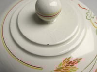 Image 17 of Vintage Royal Doulton 'Moritz' Bowl with Handles and Lid, 1930s Art Deco Pottery 