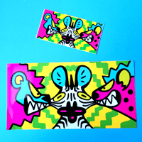 Image 1 of Neon No Sharing Sticker