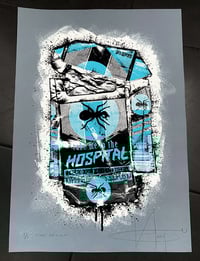 Image 1 of THE PRODIGY - TAKE ME TO THE HOSPITAL - 1/1 TEST PROOF - BLUE on GREY