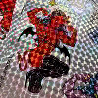 Image 2 of STAY STRONG! / set of holo stickers