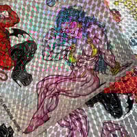 Image 4 of STAY STRONG! / set of holo stickers