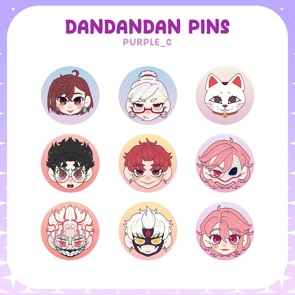 Image of DAN DAN DAN PINS