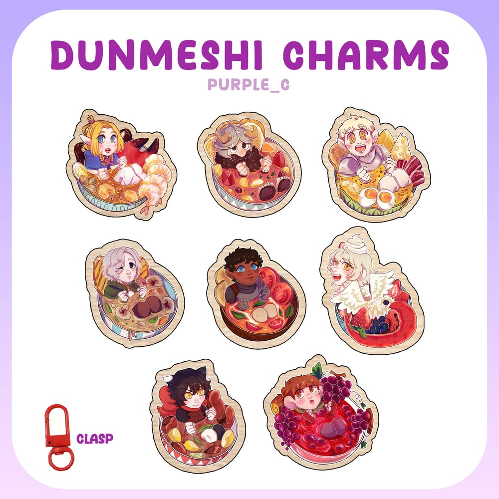Image of DUNGEON MESHI CHARMS