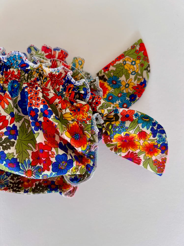 Image of Bikini en liberty Margaret Annie blue