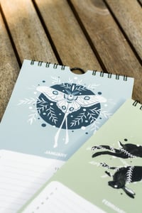 Image 1 of Birthday Calendar - Colourful Nature 