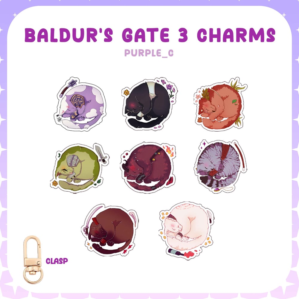 Image of BALDUR'S GATE 3 CHARMS