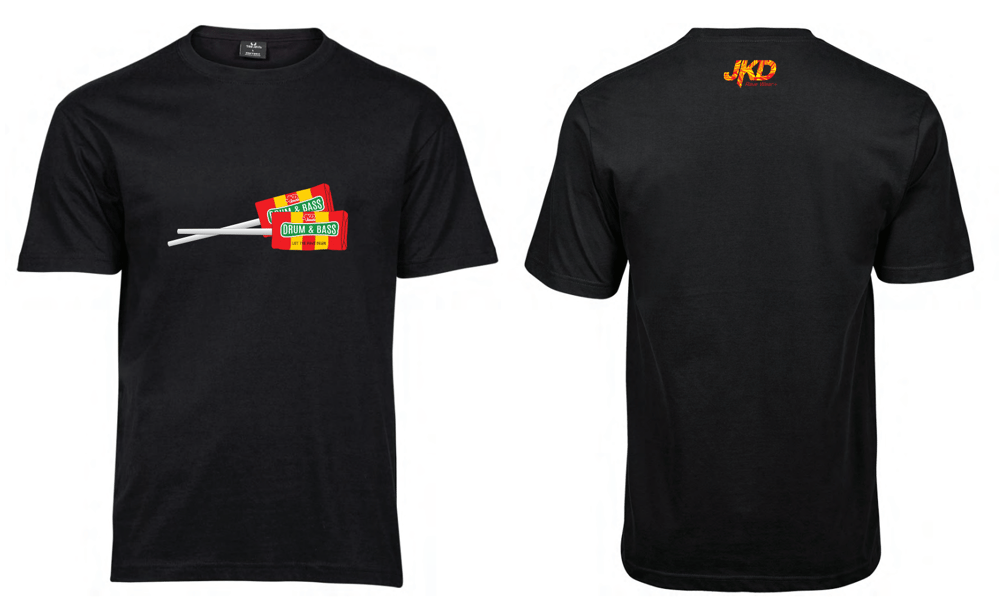 Drum & Bass T-Shirt - Black