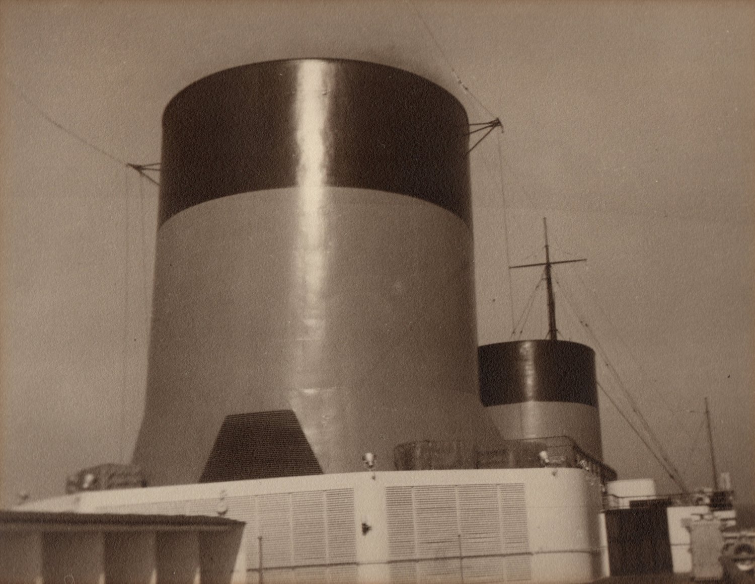 Image of Unknown: modernistic ocean steamer, ca. 1920s