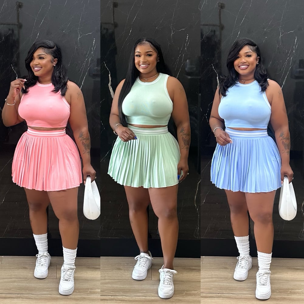 Image of SERENA TENNIS SKIRT SET