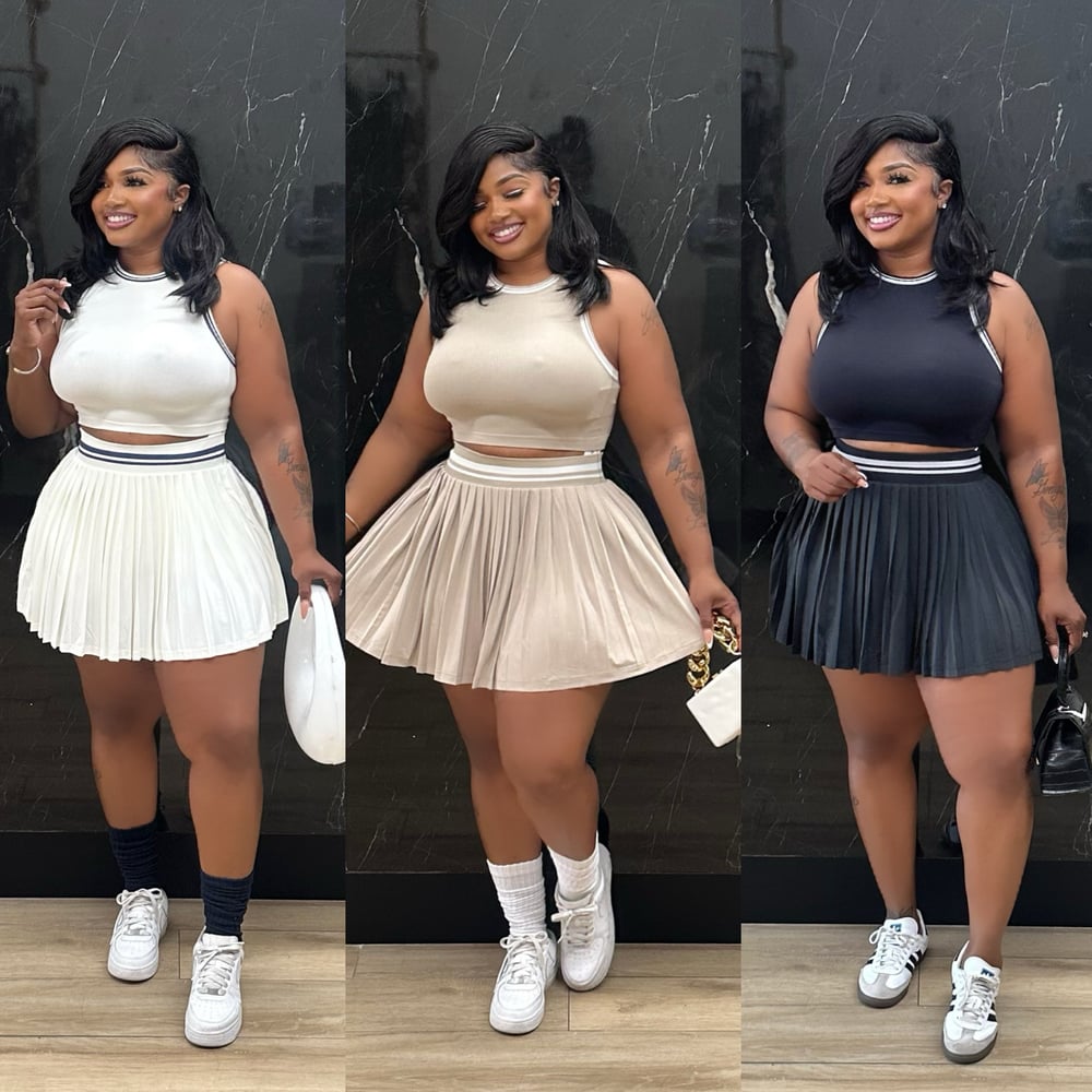 Image of SERENA TENNIS SKIRT SET