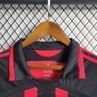 Image 5 of Retro AC Milan Home Long Sleeve 06-07