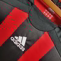 Image 10 of Retro AC Milan Home Long Sleeve 06-07