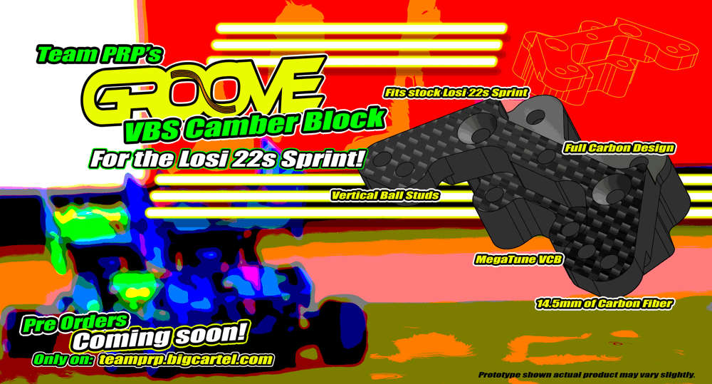 Losi 22s Sprint GROOVE VBS Camber Block