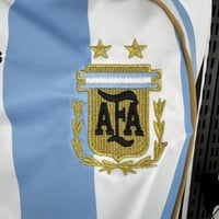 Image 6 of Retro Argentina Long Sleeve Home 06-07