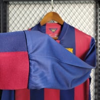 Image 4 of Retro Barcelona Home Long Sleeve 14-15