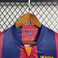 Image 5 of Retro Barcelona Home Long Sleeve 14-15
