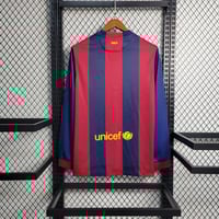 Image 8 of Retro Barcelona Home Long Sleeve 14-15