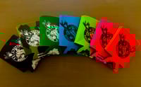 Image 1 of Tattooed Moose 12 oz. KOOZIE (Assorted Colors!)