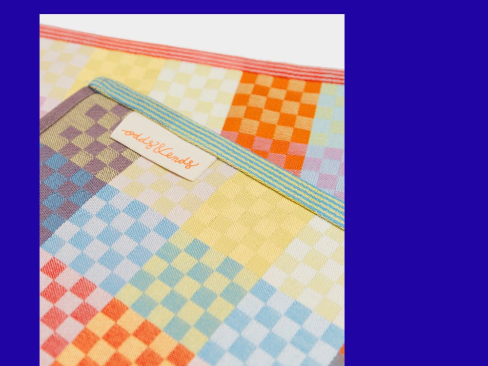Image of GESCHIRRTUCH Checkered Check Edition #58a