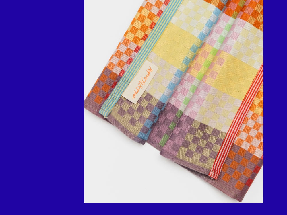 Image of GESCHIRRTUCH Checkered Check Edition #58a