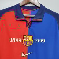 Image 4 of Retro FC Barcelona 100th Anniversary Home 