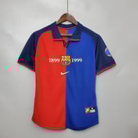 Image 1 of Retro FC Barcelona 100th Anniversary Home 