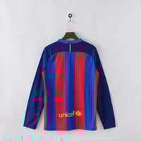 Image 2 of Retro FC Barcelona 16-17 Home Long Sleeve