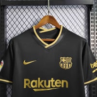 Image 2 of Retro FC Barcelona 20-21 Black Away