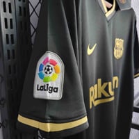 Image 4 of Retro FC Barcelona 20-21 Black Away