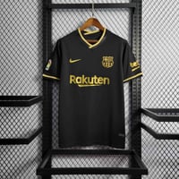 Image 1 of Retro FC Barcelona 20-21 Black Away