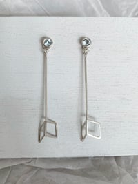 Image 1 of Aquamarine Penrose Earrings