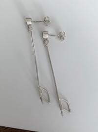 Image 2 of Aquamarine Penrose Earrings