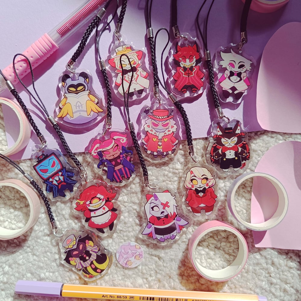 Image of HAZBIN PHONE CHARM