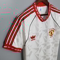 Image 1 of Retro Manchester United 1991 White