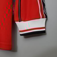 Image 3 of Retro Manchester United 98-99 Home Long Sleeve