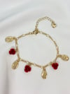 Dangle Roses X Virgin Mary Chain Bracelet/Anklet 