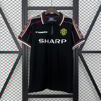 Image 1 of Retro Manchester United Black 98-99 