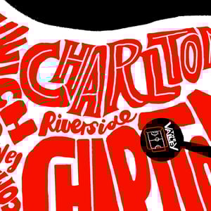 Image of The Valley - Addicks - South East London Typographic Map
