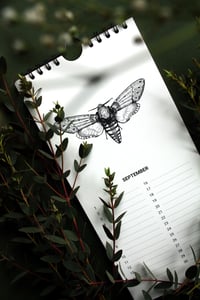 Image 2 of Birthday Calendar - Nature Black and White