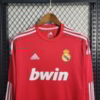 Image 2 of Retro Real Madrid Away Long Sleeve 11-12