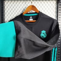 Image 4 of Retro Real Madrid Away Long Sleeve 17-18