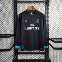 Image 1 of Retro Real Madrid Away Long Sleeve 17-18