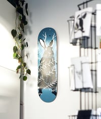 Image 1 of Jackalope Skateboard Art Deck