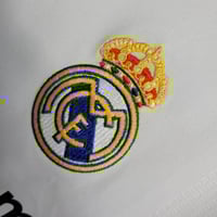 Image 3 of Retro Real Madrid Home Long Sleeve 09-10